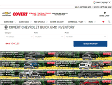 Tablet Screenshot of covertbastrop.com